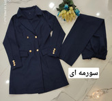 مانتو و شلوار اداری یقه انگلیسی -مانتوشلوار اداری -مانتو شلوار اداری مدل نور