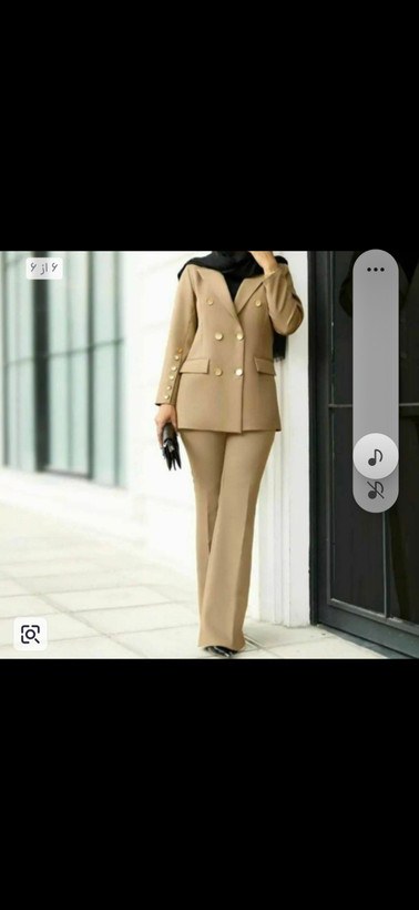 کت شلوار زنانه مازراتی نخ توئیست ندا