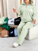 تیشرت باکسی و شلوار alo