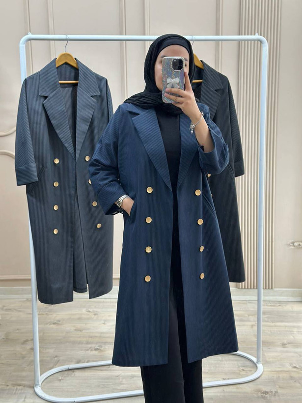 مانتو اداری بلند دیپلمات