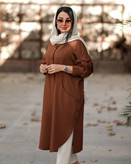 مانتو مازراتی بلند مدل ابرا