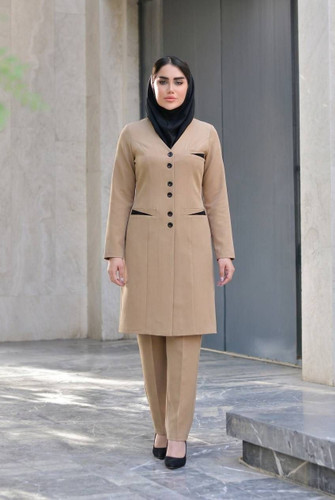 مانتو شلوار اداری مازراتی مدل تینا