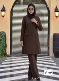 مانتو شلوار اداری مازراتی مدل مرجان